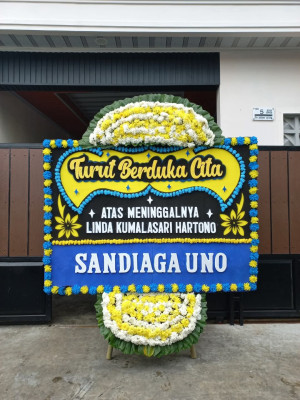 Papan Bunga Duka di Pondok Kelapa