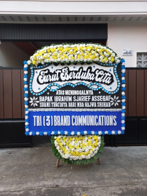 Papan Bunga Duka di Pondok Kelapa